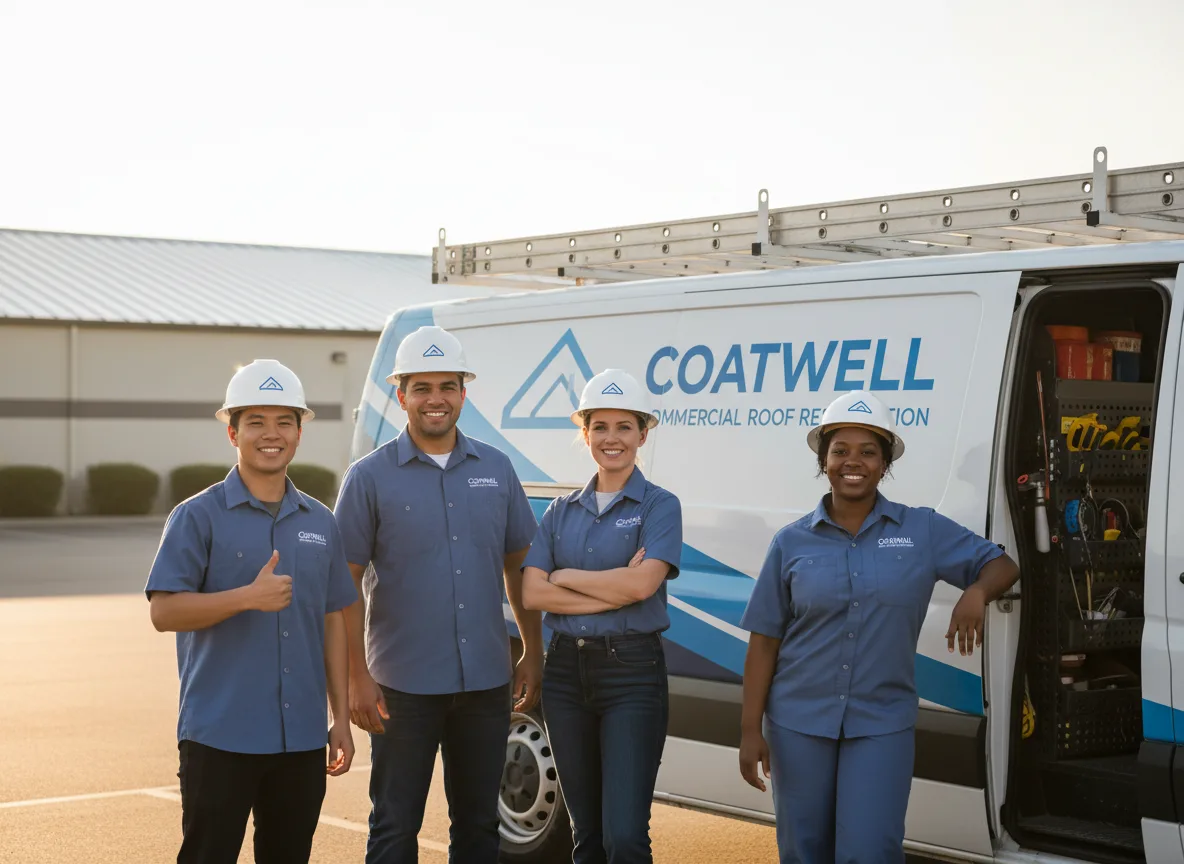 Commercial roof coating company in Waco, GA